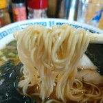 味のさつま - 細めんですね。