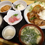 のざき - 焼肉定食　人気No.１と思われます。