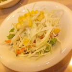 パティオ - ランチセット　ミートセット　１０８０円　サラダ　【　２０１５年１０月　】