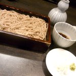 蕪村居 - 野菜天ざるの十割蕎麦（\1,300）