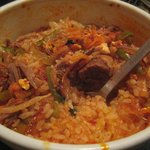 東大門 - あ、、、、ご飯がスープを吸い始めた(￣□￣)!!!