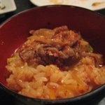 東大門 - 食べきれない予感がしたため、相方へおすそ分け。