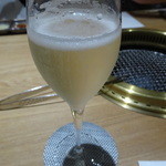 和牛 まつした - とりあえずのスパークリングワイン