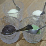 和牛 まつした - アイス４種