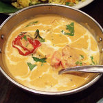 焼きトマトとパニールのクリーミーカレー(1370円)