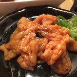 炭火焼肉ホルモン 徳臓 - 2015.10. ミノハーフ