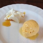 ピッツェリア スカリーノ 201 - パンナコッタとパンプキンアイス