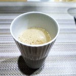 SUGALABO - 十勝の冷製コーン、ソイラテ仕立て