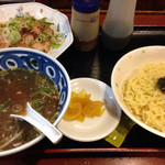 れいれい亭 - 生姜焼つけ麺(670円税込)
