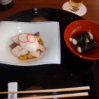 浅草むぎとろ 本店 - とろろ点心で出てくるお料理
