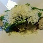 本日のサラダ（牛蒡のクリームと栗）