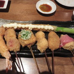 串揚げ酒場 日暮里ただいま - 串揚げ