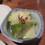 串揚げ酒場 日暮里ただいま - ザーサイ浅漬け