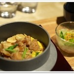 立田野茶寮 - 鶏釜飯