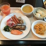 ブッフェ アンド カフェ ラ マレーア - 【2015年07月】三井ガーデンホテル汐留の朝食例。