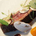 Restaurant Satoshi.F - ルーアン鴨のロースト（2015/9）