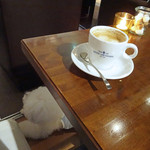 AU GAMIN DE TOKIO table - ギャマンのロゴ入りカップ