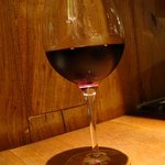 Kitashinchi Yamagataya - グラスの赤ワイン