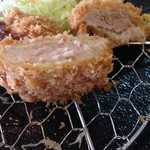 とんかつ大成 - ヒレカツ断面