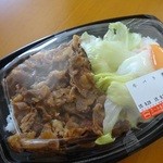 ミート＆デリカ 一力 - 牛バラ煮丼480円