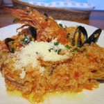 Kenの厨房 - フレッシュ海の幸トマトリゾット