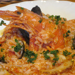 Kenの厨房 - フレッシュ海の幸トマトリゾット