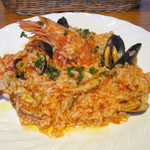 Kenの厨房 - フレッシュ海の幸トマトリゾット