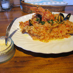 Kenの厨房 - フレッシュ海の幸トマトリゾット