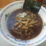 フォーラムめん　製麺事業部 - 朝らーめん醤油味160円(2015.10.27)