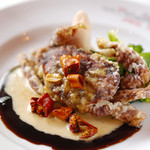fried shell crab