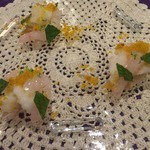 SALONE 2007 - Fusione　/　融合
      甘海老・モヒート・カラスミ