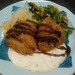 ふぅわ黒毛和牛ハンバーグ - 松阪牛コロッケ(2個入り)