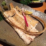 釣船茶屋 ざうお - アナゴ天ぷらを。