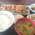やばね食堂 - 豚からみそ定食