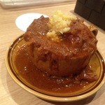 さっぽろルーカレーNAGAMIYA - ルーがあふれる