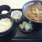 ゆで太郎 - 朝メニュー　納豆