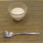 新割烹 丹色 - コーン茶のパンナコッタ(2015.10)