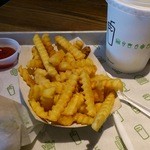 SHAKE SHACK - フライズのアップです。(2015年10月)