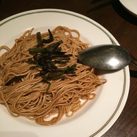 中国飯店 紫玉蘭 - ネギ蕎麦