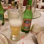 Chef Chu's - 先ずは青島ビールを