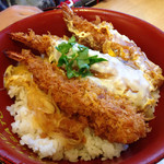 Katsu sato - 海老丼