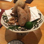 馳走菴 ひじり - 海老芋の唐揚げ