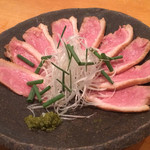 馳走菴 ひじり - 鴨ロースの柚子胡椒