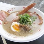 Ramen Jun - ポルチーニラーメン　ソーセージ乗せ