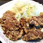 ラーメン来来亭 - 牛レバー唐揚