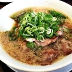 ラーメン来来亭 - 牛レバー唐揚定食のラーメン
