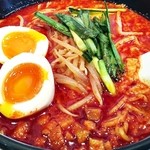 ラーメン来来亭 - 旨辛麺 アップ