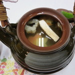 料亭 金鍋 - 松茸の土瓶蒸し