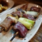 もつ焼 長兵衛 - （2015/9月）レバーなど