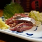 もつ焼 長兵衛 - （2015/9月）新さんま刺身